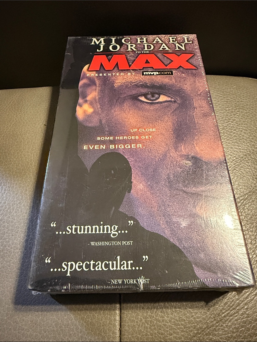 Michael Jordan to the Max VHS - Red & Black Cover SEALED